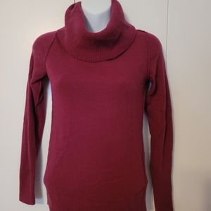 Banana Republic Silk, Wool and Cashmere Double Turtle Neck
